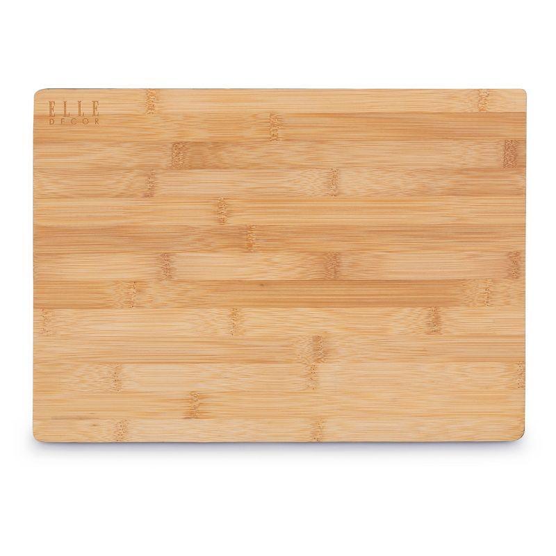 11x15.25 Bamboo Cutting Board, Tan Durable and Stylish, Reversible Chopping Board