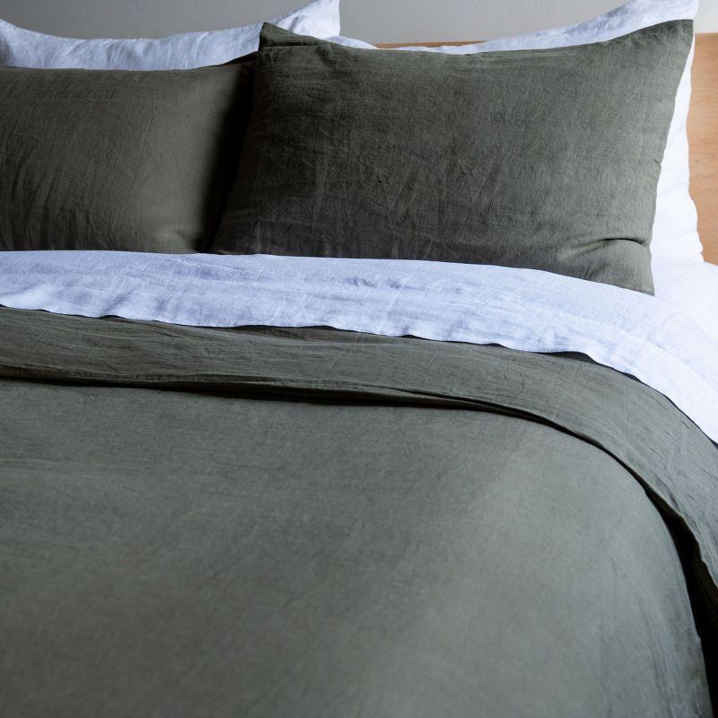 100% French Linen Duvet Cover