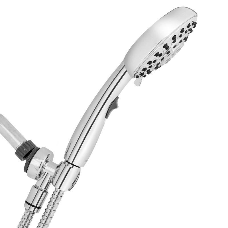 8ft Easy Reach Hose Hand Held Shower Head Chrome - Waterpik