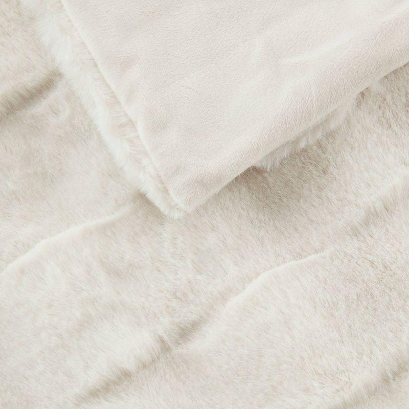 Madison Park Vivienne Faux Fur Throw & Reviews | Wayfair