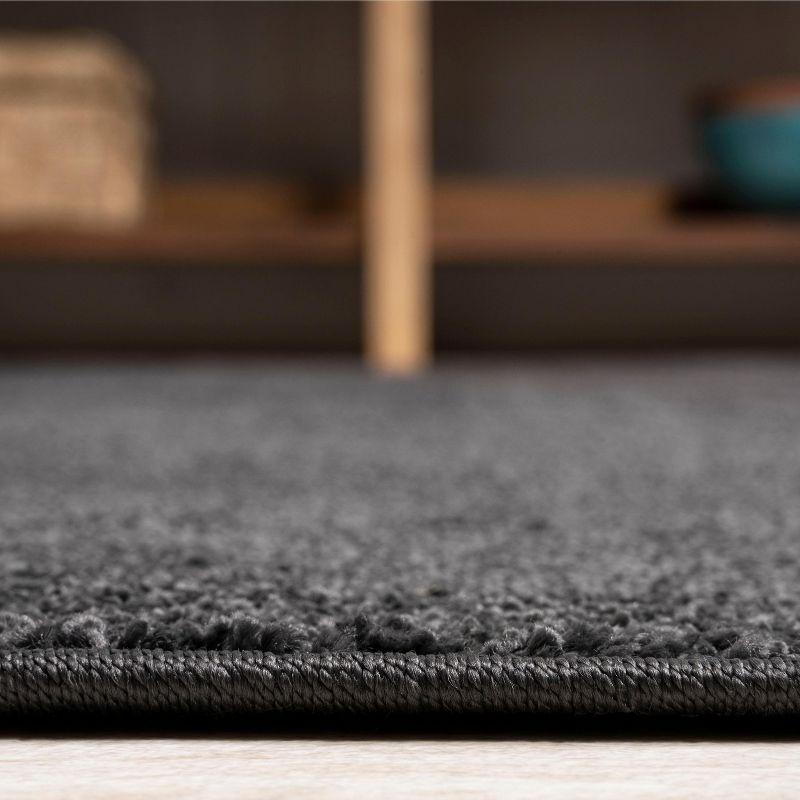 Haze Solid Low-Pile Indoor Area Rug - JONATHAN Y