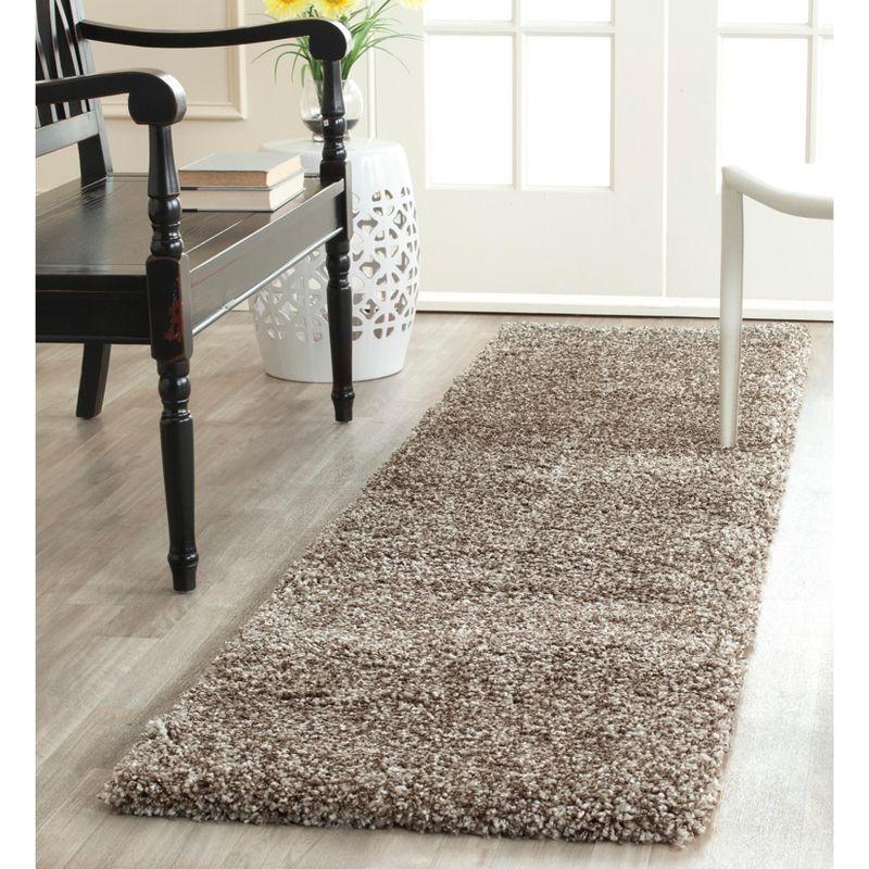 Milan Shag SG180 Power Loomed Indoor Accent Rug - Grey - 2'x4' - Safavieh