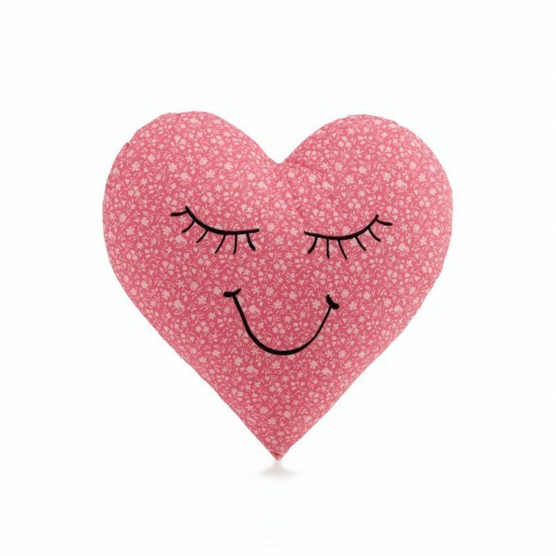 Urban Playground Heart 4-Piece 100% Cotton Twin Quilt Set