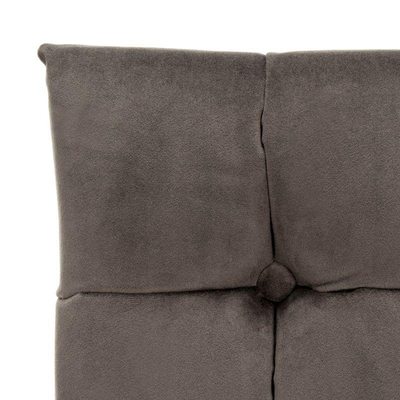 Amaris Tufted Accent Chair - ACH4503 - Shale/Black - Safavieh