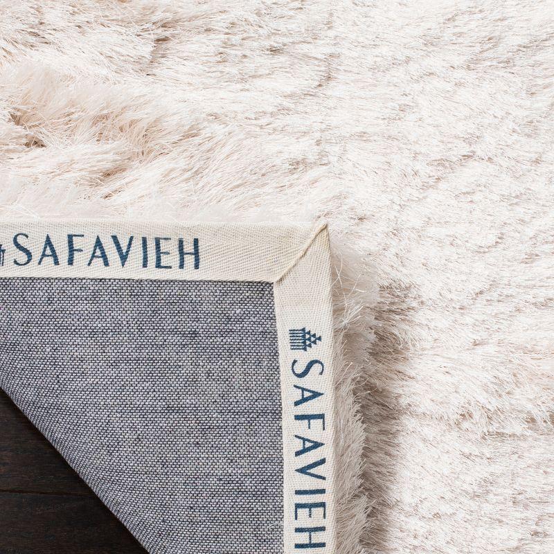 Paris Shag SG511 Hand Tufted Indoor Area Rug - Ivory - 8'x10' - Safavieh