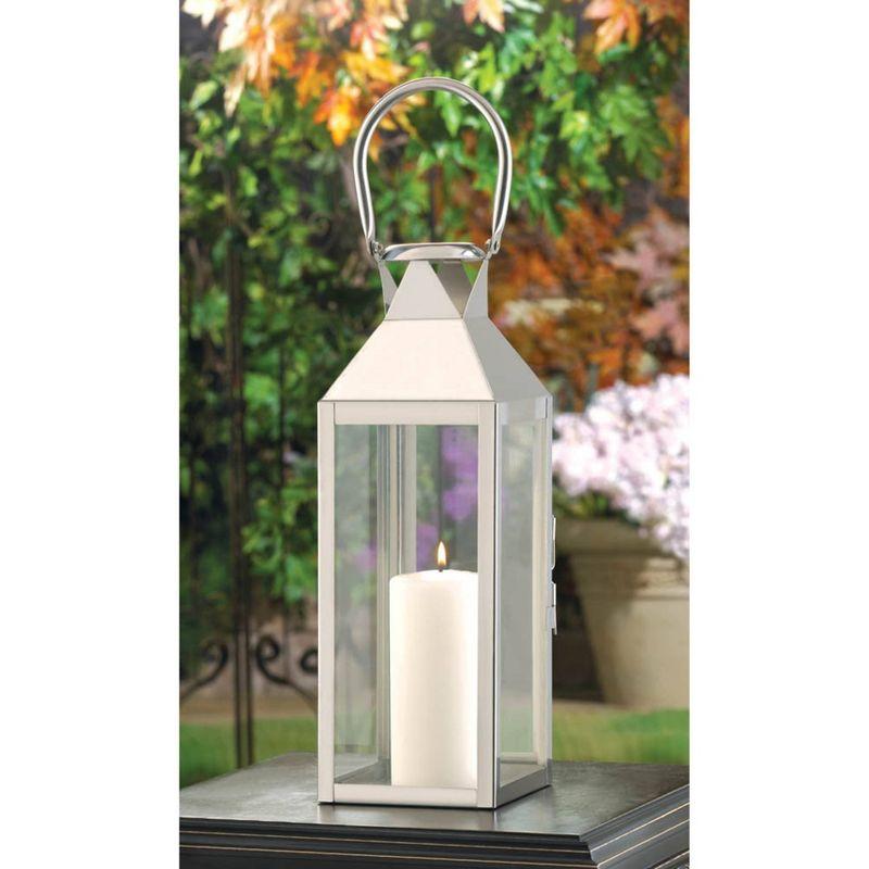 Metal Manhattan Outdoor Lantern - Zingz & Thingz