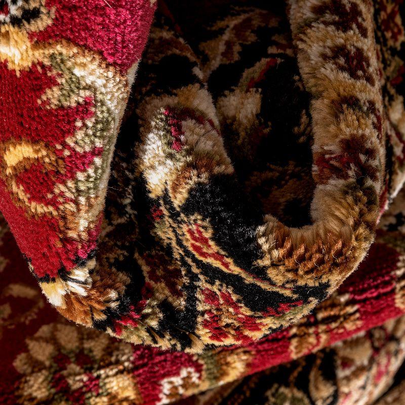 Noble Sarouk Red Persian Floral Oriental Formal Traditional Rug 3x10 ( 2'7" x 9'6" Runner ) Modern Contemporary Transitional Soft Rug