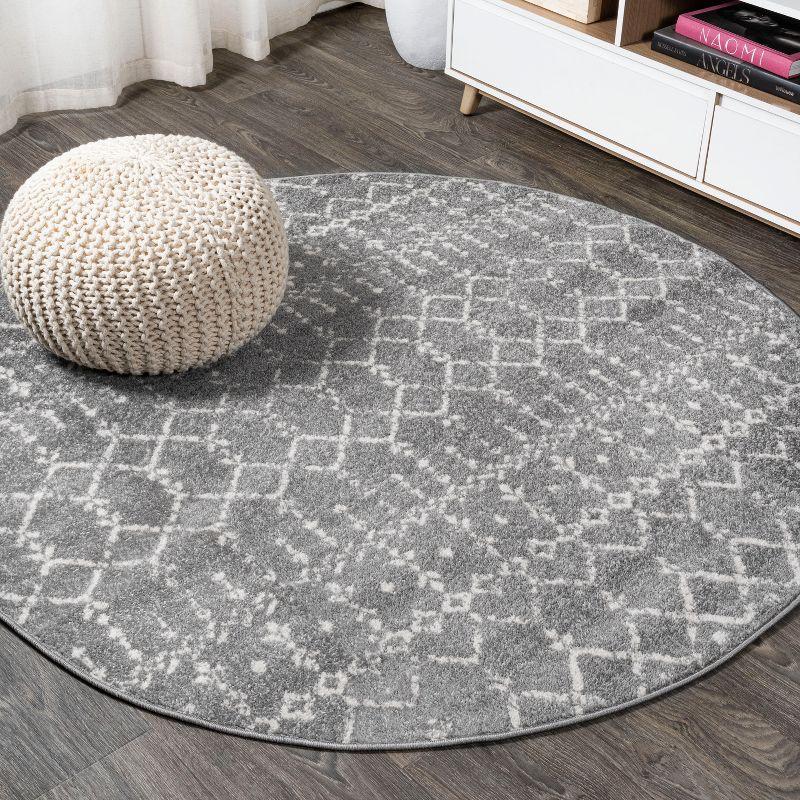 Moroccan Hype Boho Vintage Diamond Area Rug - JONATHAN Y