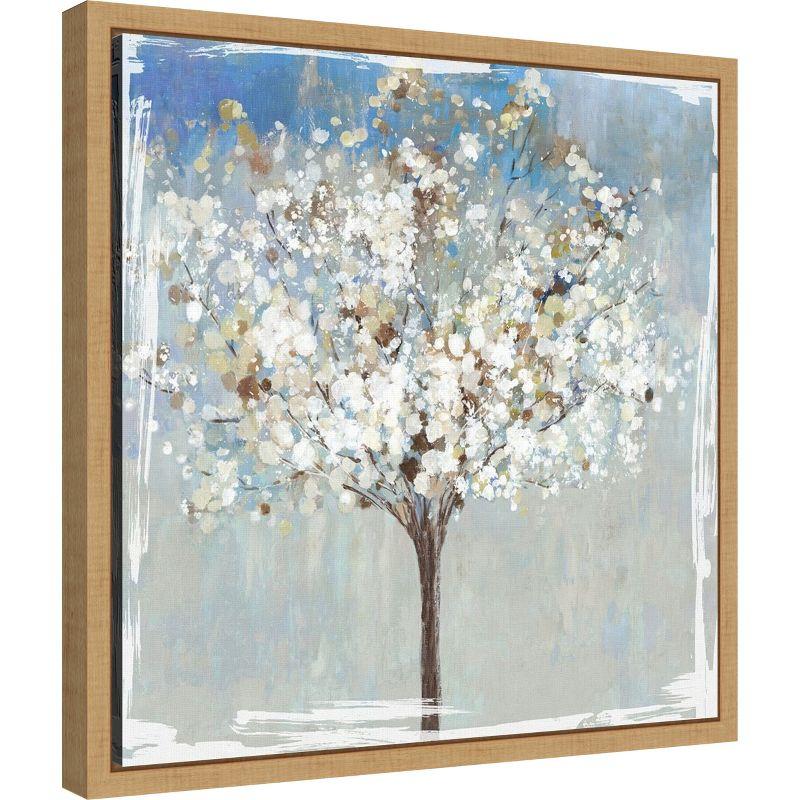 Amanti Art Winter Still Tree by Asia Jensen Framed Canvas Wall Art