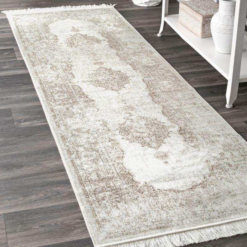 Nuloom Cantrell Faded Transitional Fringe Indoor Area Rug