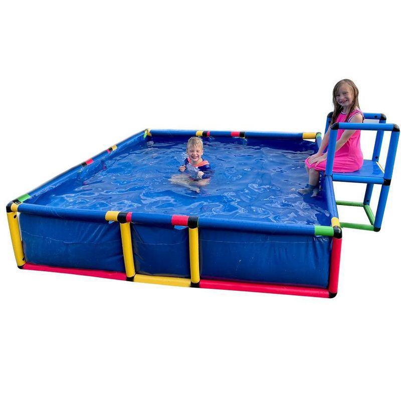 Funphix Buildable Swimming Pool/Outdoor Building Toy Pool, Ball Pit, Sandpit /Connects with Other Funphix Sets