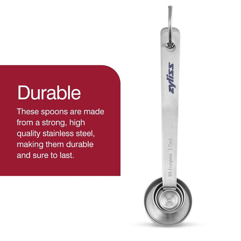 Premium Stainless Steel Nesting Measuring Spoon Set