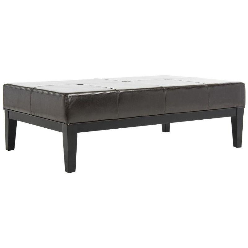 Fulton Rectangular Cocktail Ottoman  - Safavieh