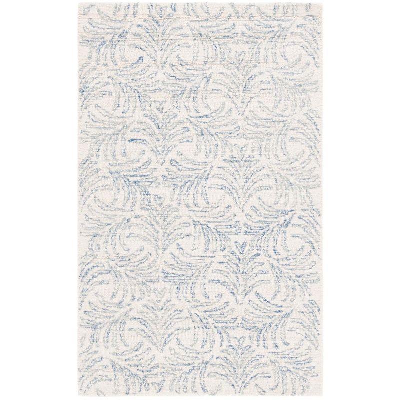 Jardin JAR728 Hand Tufted Accent Rug - Ivory/Blue - 3'x5' - Safavieh