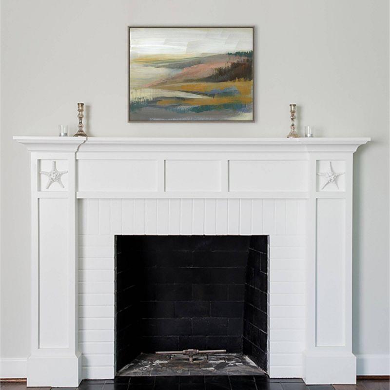 30" x 23" Northwest Cove II by Jennifer Goldberger - Amanti Art: Modern Landscape Canvas