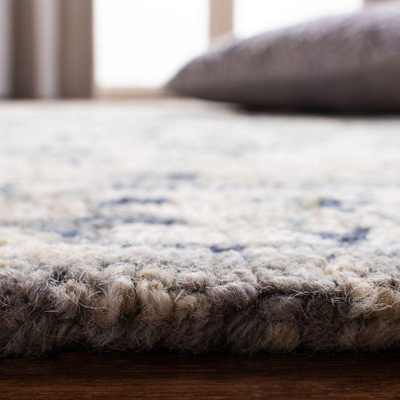 Aspen APN125 Hand Tufted Indoor Runner Rug - Ivory/Blue - 2'3"x11' - Safavieh