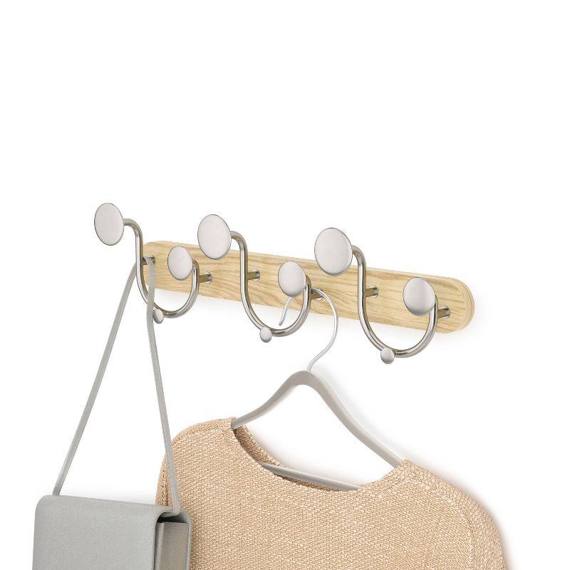 Melody Wall 9 - Hook Wall Mounted Coat Rack