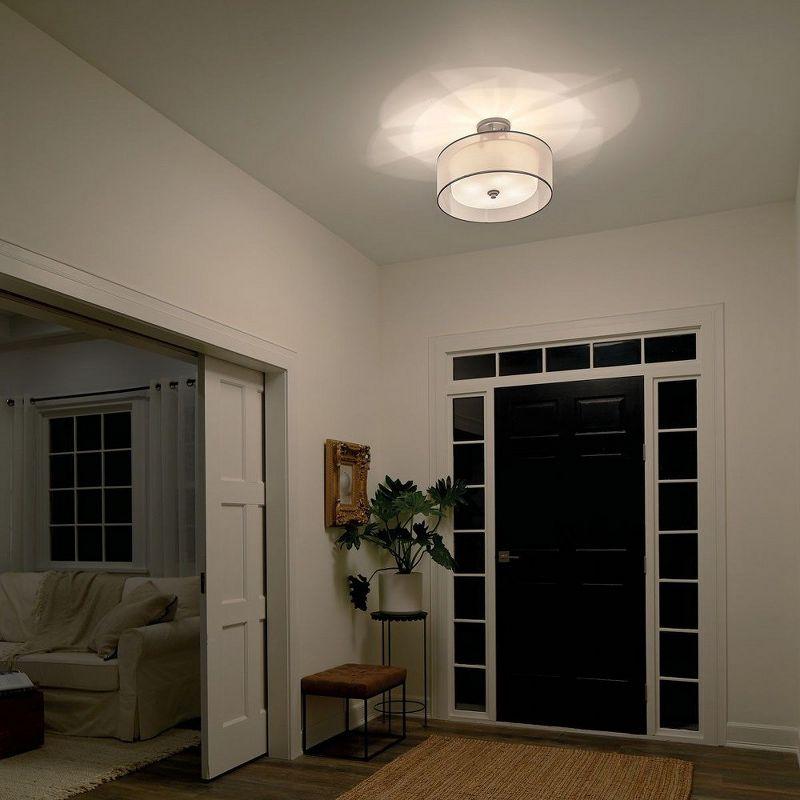 Kichler Lighting Lacey 4 - Light Semi-Flush Mount in  Mission Bronze