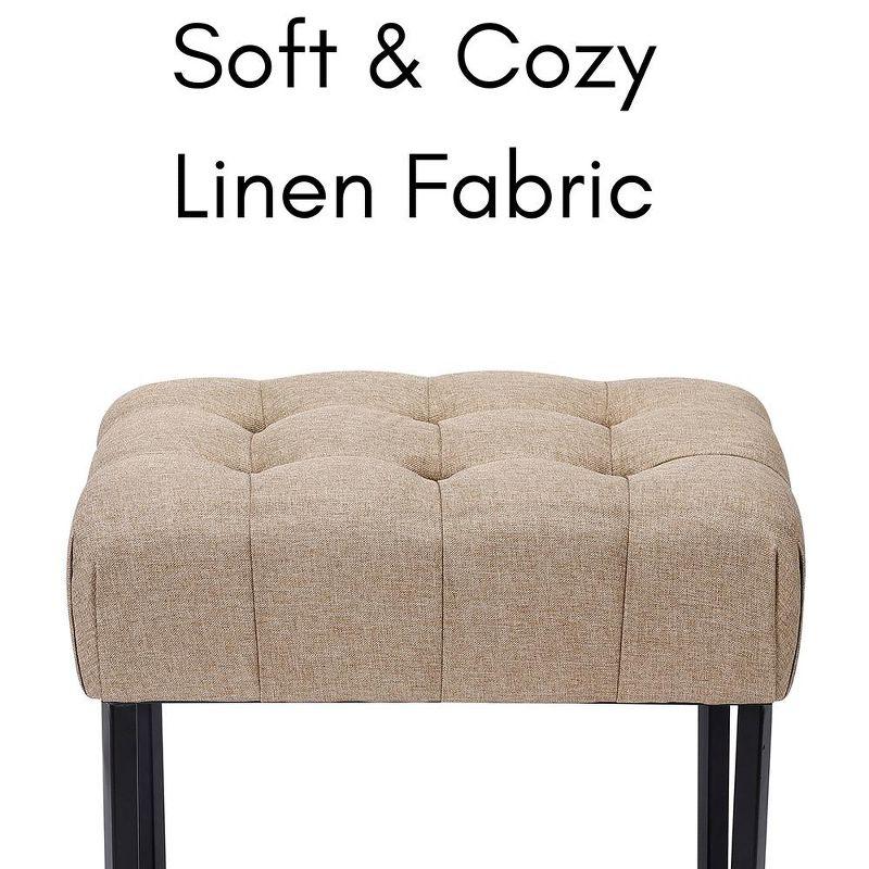 BirdRock Home Upholstered Ottoman