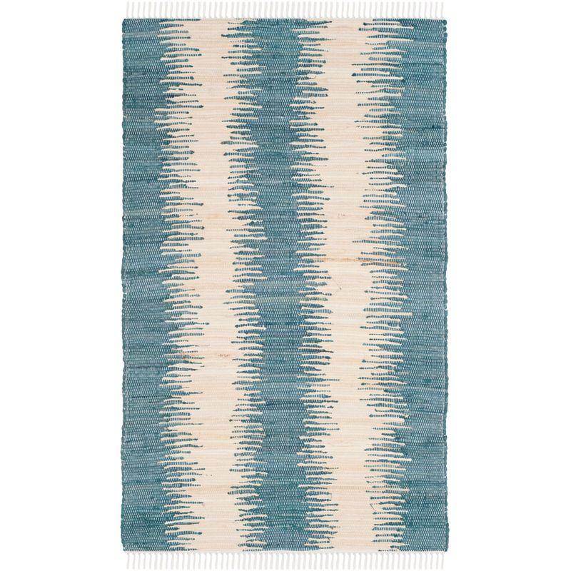 Montauk MTK751 Hand Woven Indoor Accent Rug - Blue - 3'x5' - Safavieh