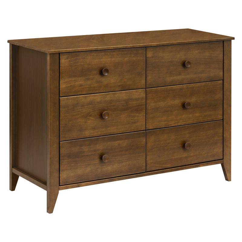 Sprout 6 Drawer 19.75" W Double Dresser