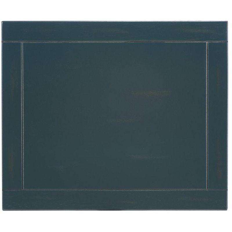 Abel Nightstand With Storage Drawer - Dark Teal - Safavieh.