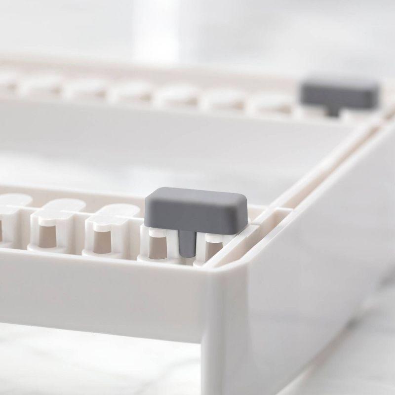 YouCopia StoreMore Expandable Cookware Rack: Non-Slip Kitchen Storage, Multi-Compartment Pot & Pan Organizer