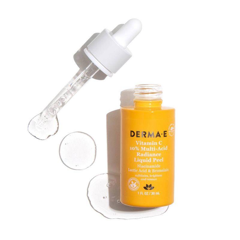 derma e Vitamin C Liquid Face Peel - 1 fl oz