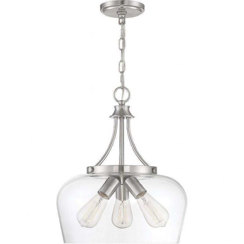 Savoy House Octave 3 - Light Pendant in  Satin Nickel