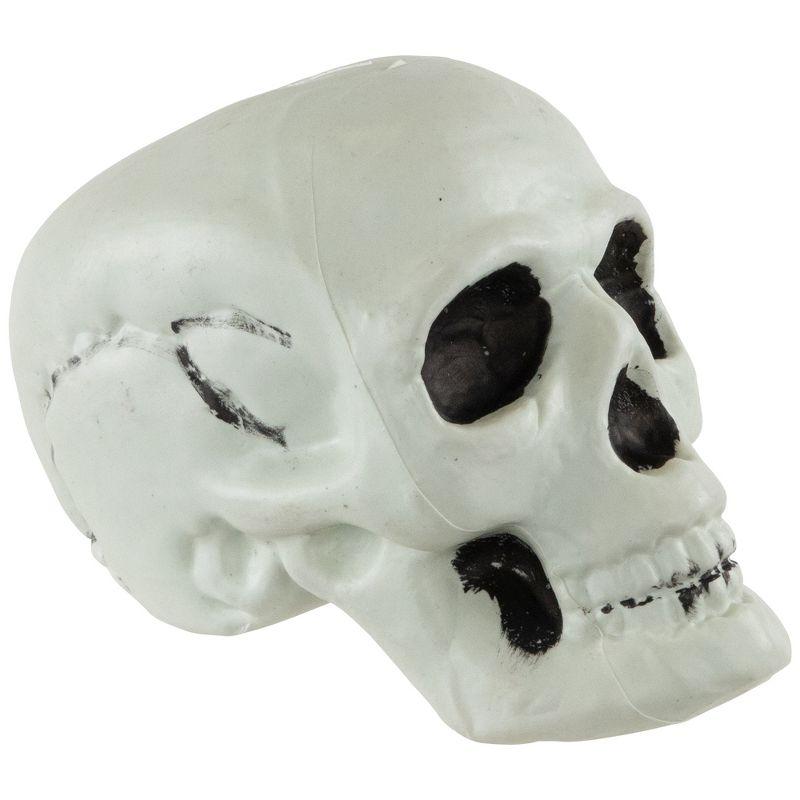 Northlight Bag of Skulls Halloween Decorations - 6" - Set of 3