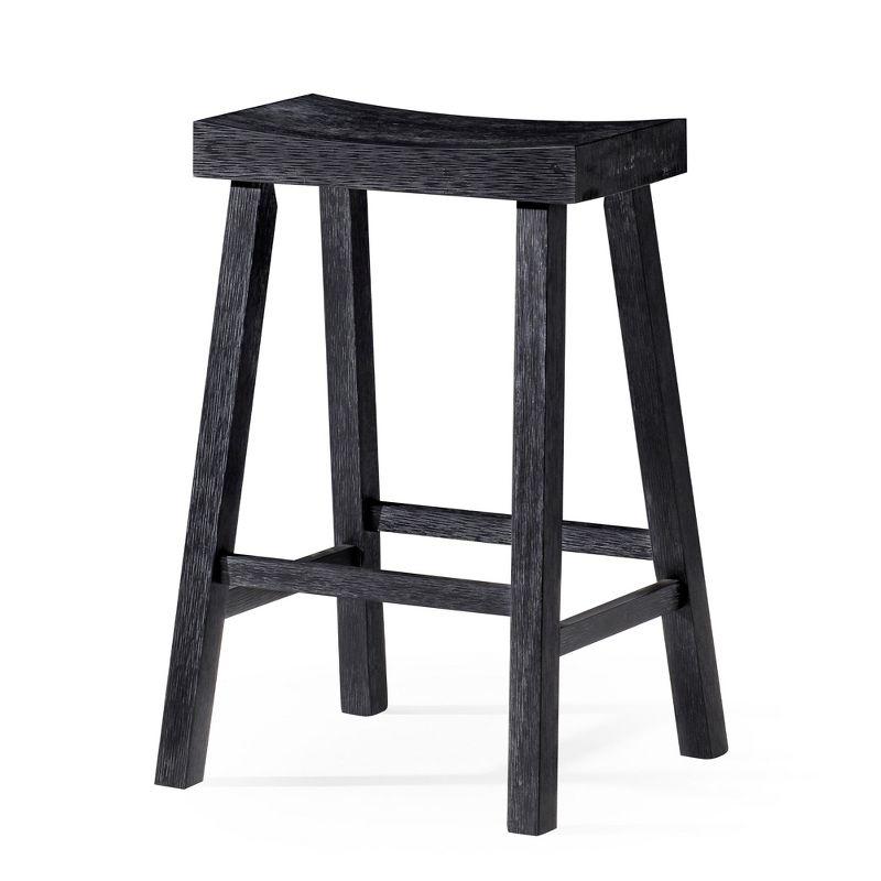 Maven Lane Vincent Wooden Kitchen Bar Stool