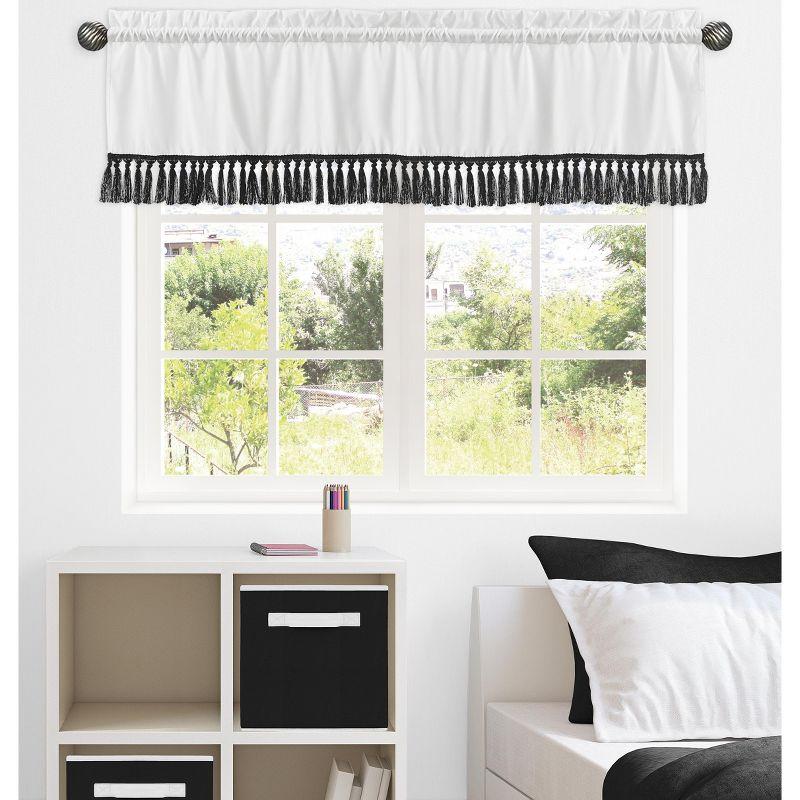 Tailored 54'' W Window Valance in