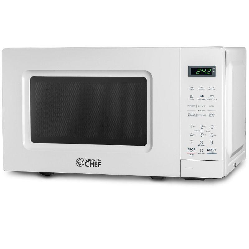 Commercial Chef 0.7 Cubic Feet 700 Watt Countertop Microwave