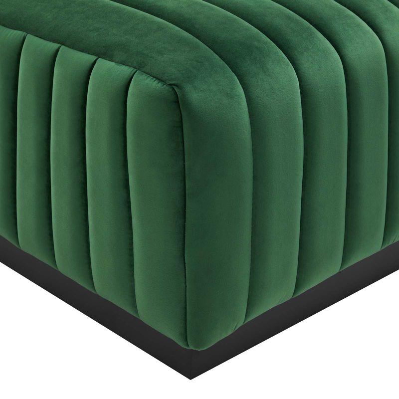 Modway Conjure Channel Tufted Performance Velvet Ottoman