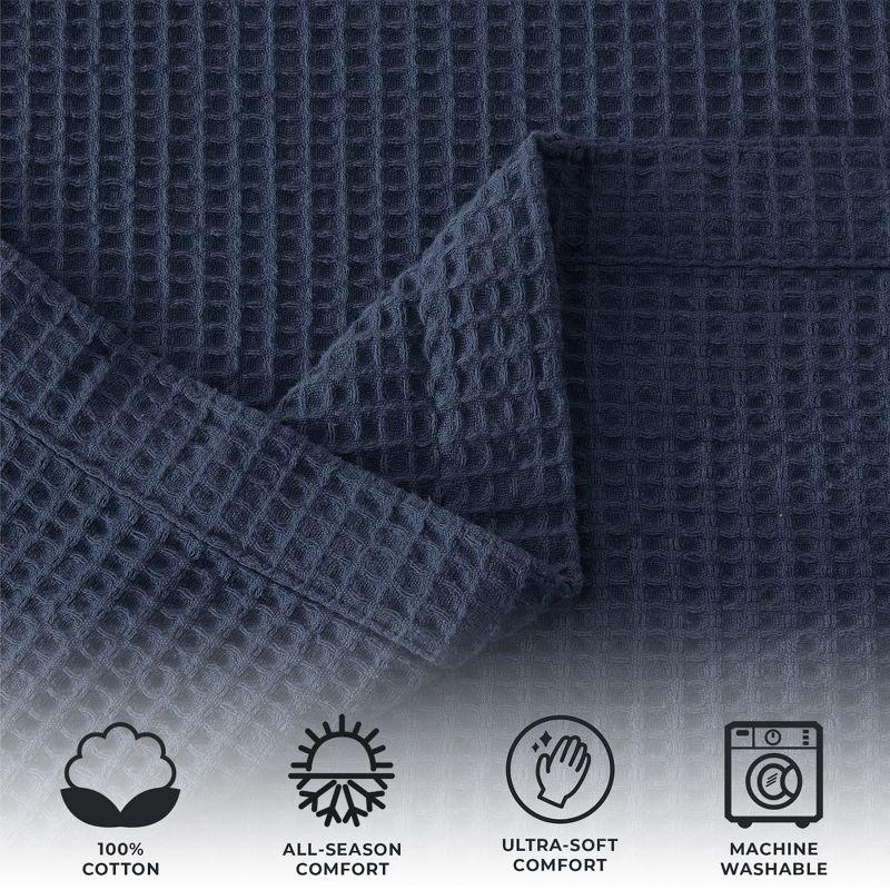 FreshFolds 100% Cotton Waffle Weave Blanket