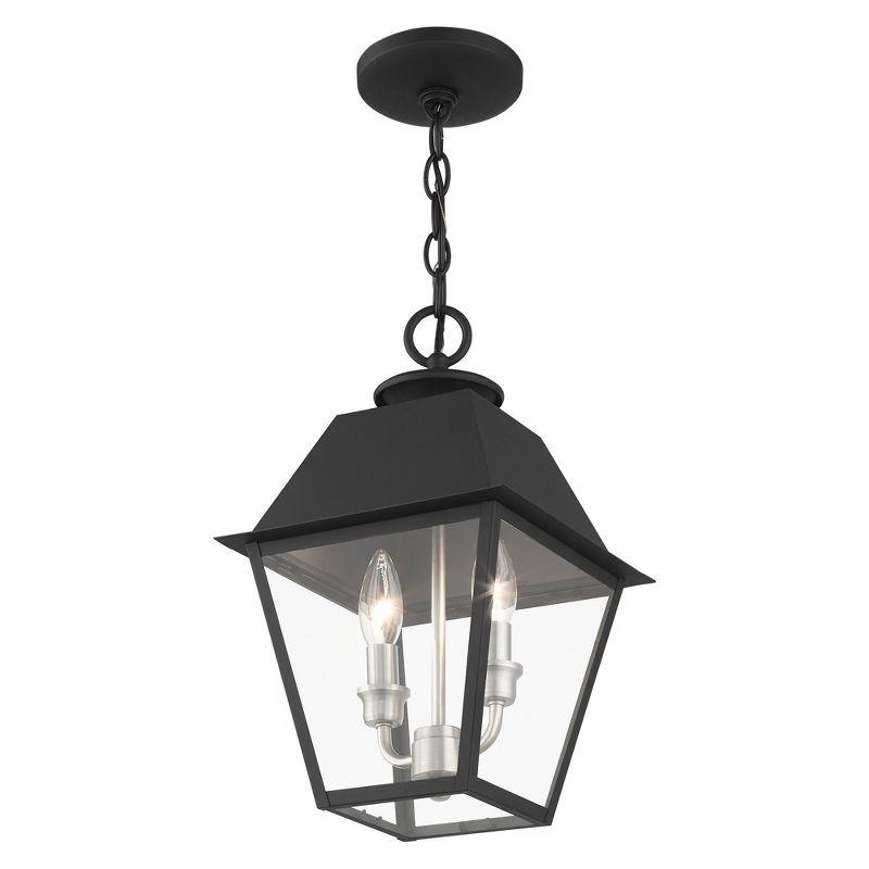 Livex Lighting Mansfield 2 - Light Pendant in  Black