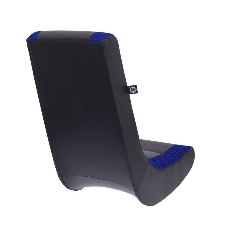 Video Rocker Gaming Chair Black/Blue - The Crew Furniture