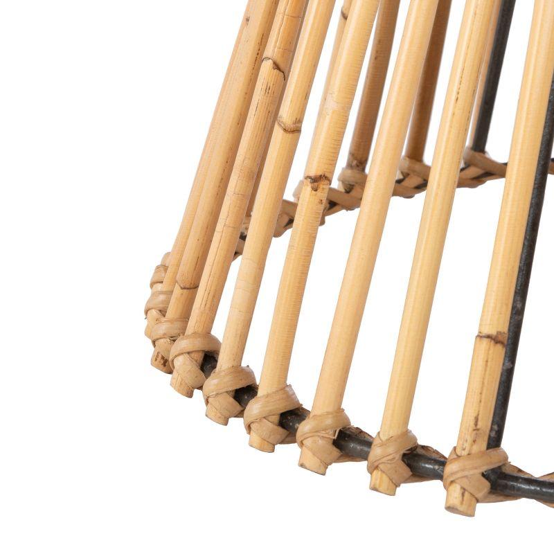 Whent Round Accent Table - ACC6500C - Natural/Golden Brown - Safavieh