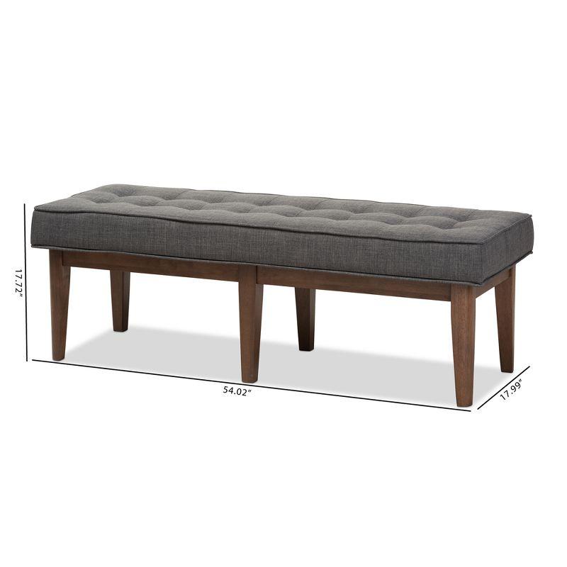 Harris 43" Upholstered Bench