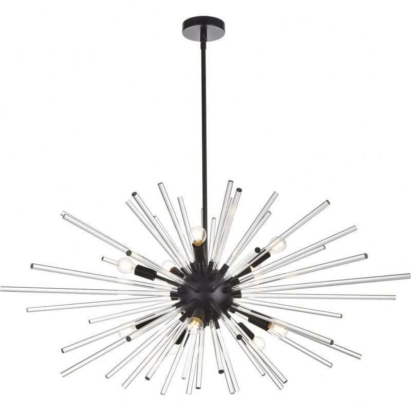 Elegant Lighting Sienna 10 - Light Pendant in  Black