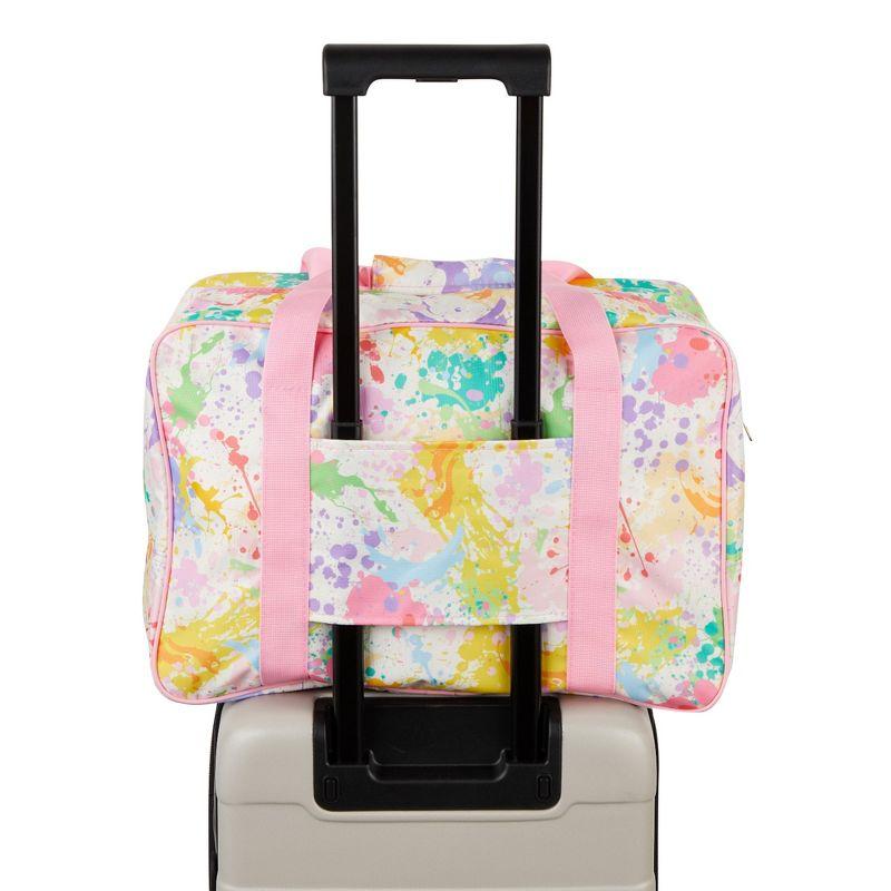 Bright Creations Watercolor Sewing Machine Carrying Case (18.1 x 9.4 x 12.2 In)