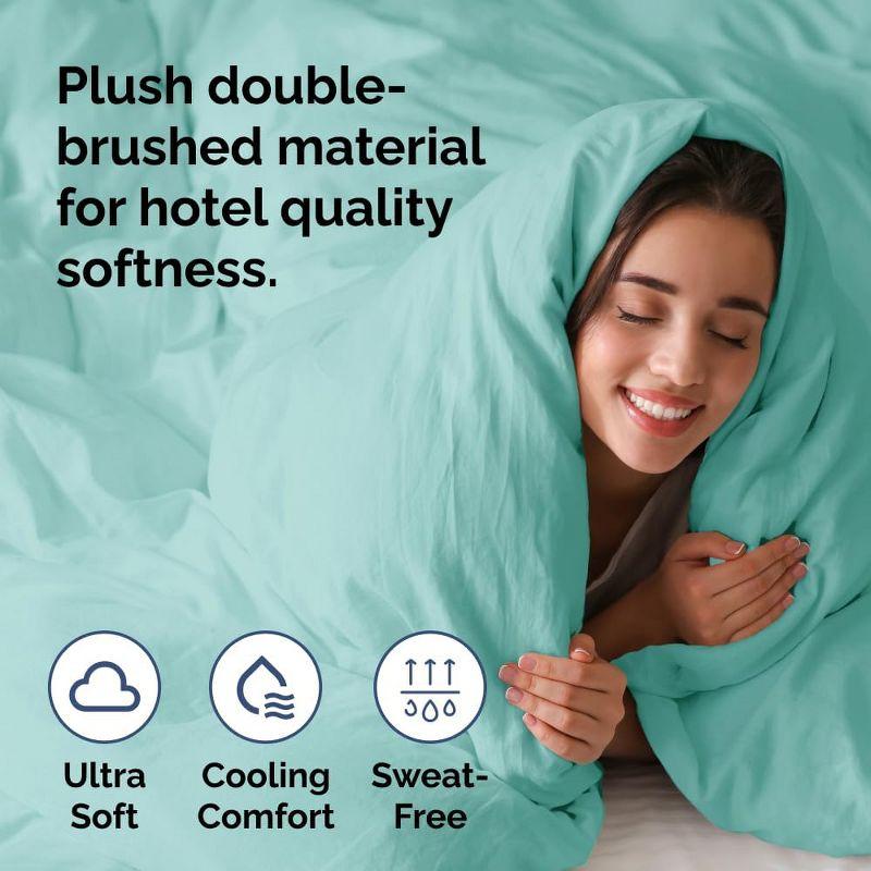 CGK Linens Premium Hotel Quality Soft & Cooling Duvet Cover Set