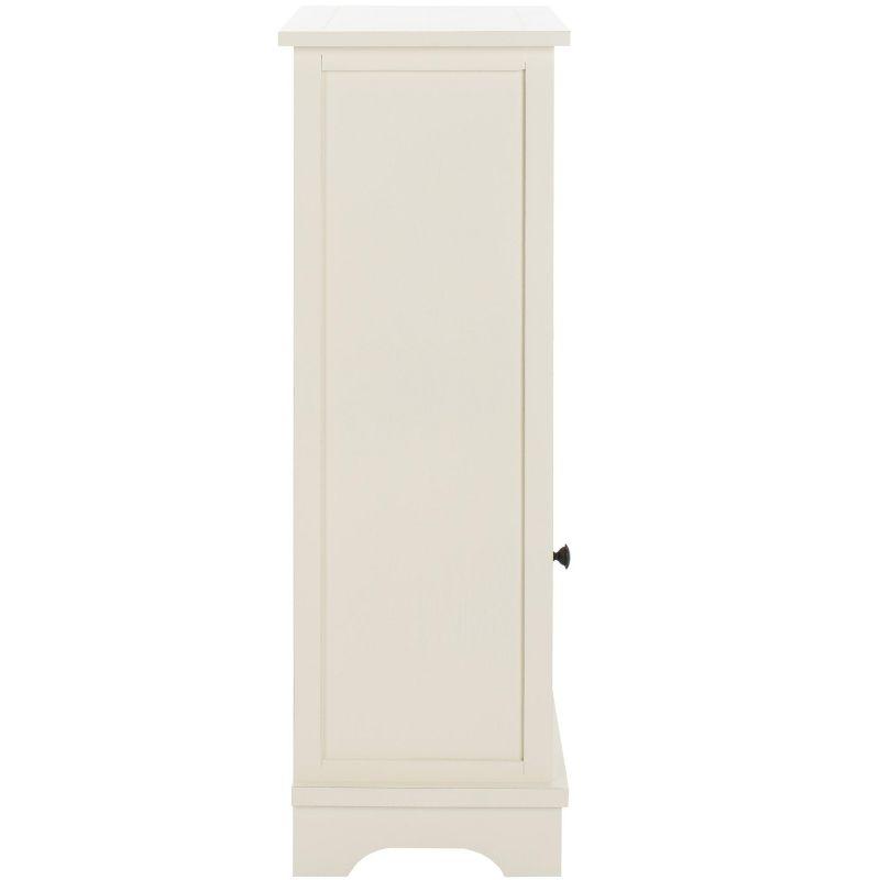 Connery Cabinet - AMH5742 - Vintage White - Safavieh Couture