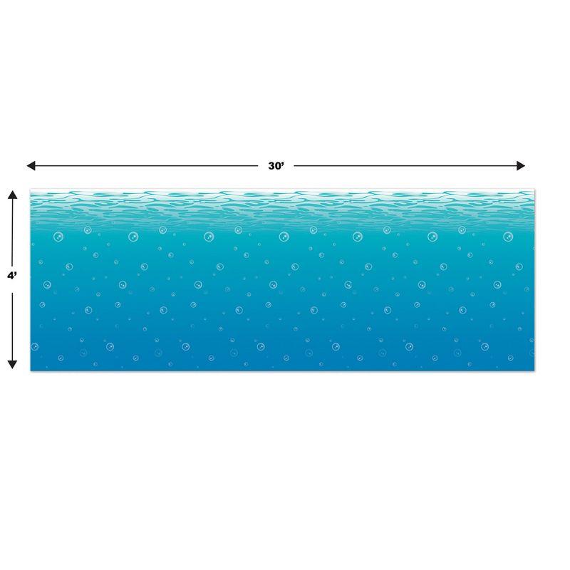 Beistle Undersea Backdrop - 4' x 30' - Pack of 6