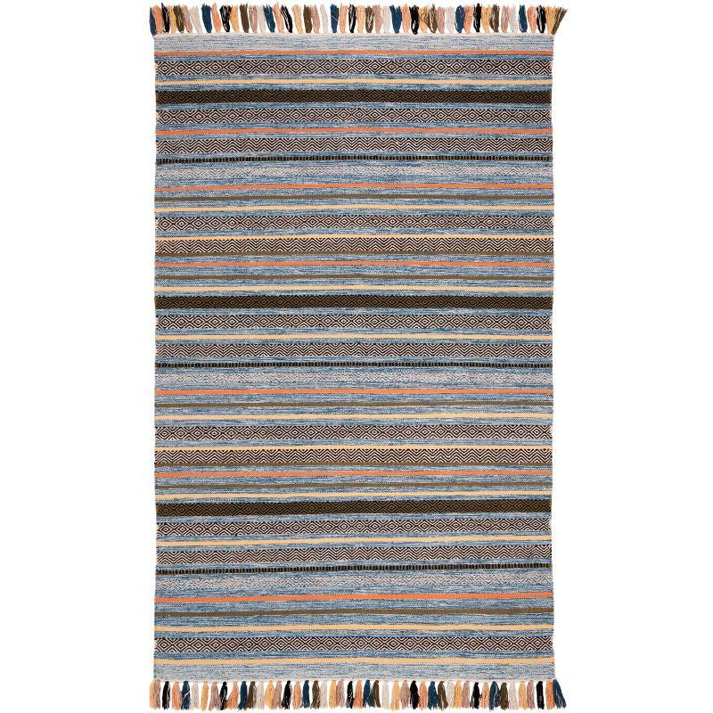 Montauk MTK901 Hand Woven Area Rug - Blue/Multi - 5'x8' - Safavieh.