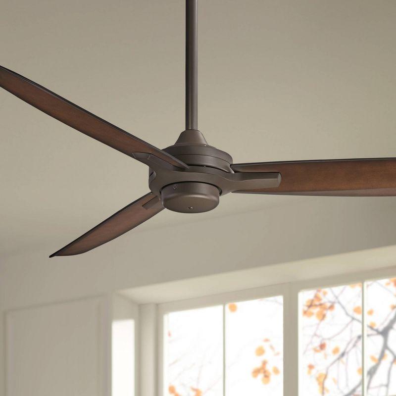 Minka Aire 52" Rudolph 3-Blade Propeller Ceiling Fan with Wall Control
