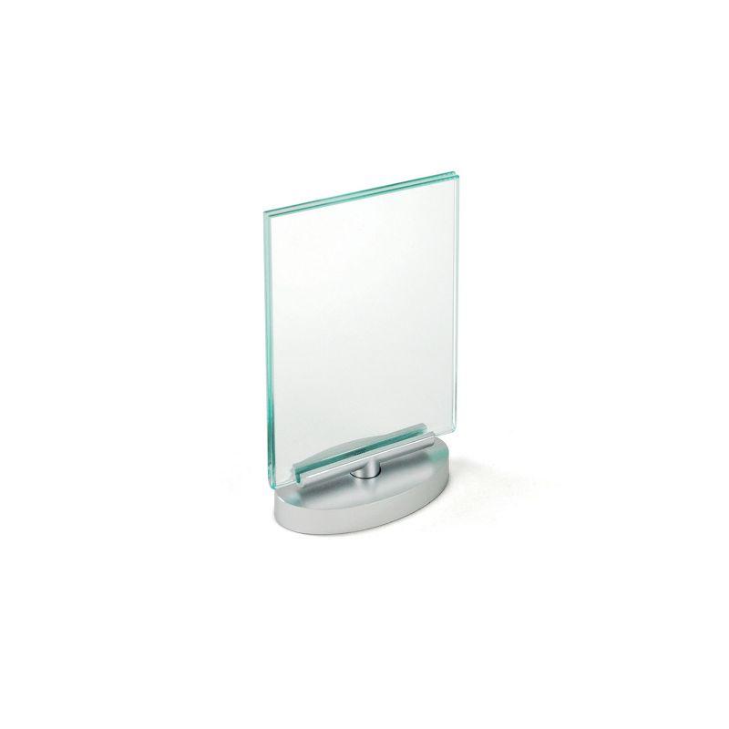 Azar Displays Two-Sided Revolving Acrylic Sign Holder Frame 4"W X 6"H, 2-Pack (Set of 2)