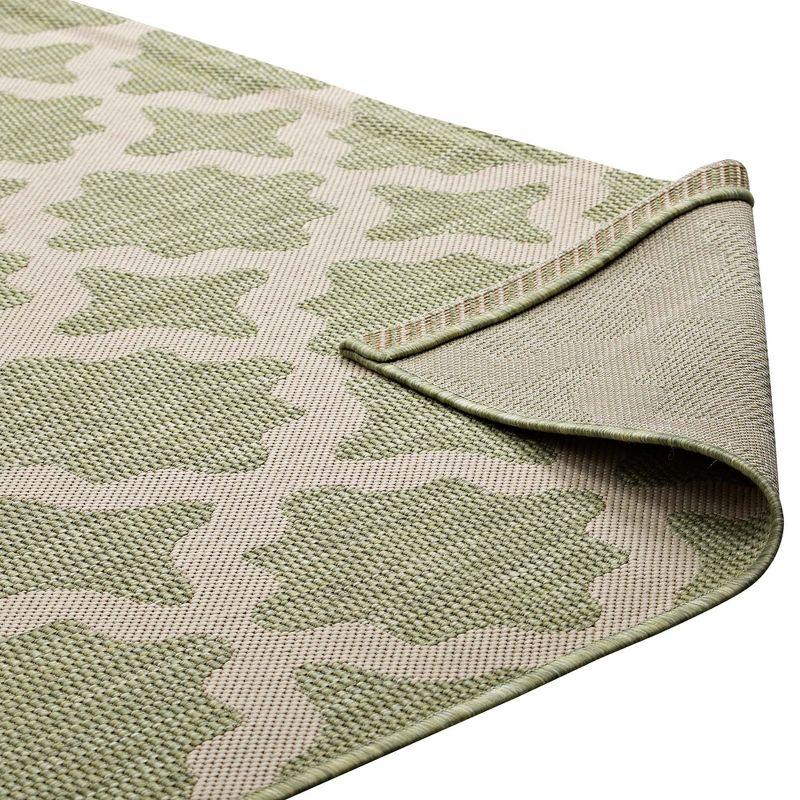 Modway Cerelia Moroccan Trellis Indoor and Outdoor Area Rug