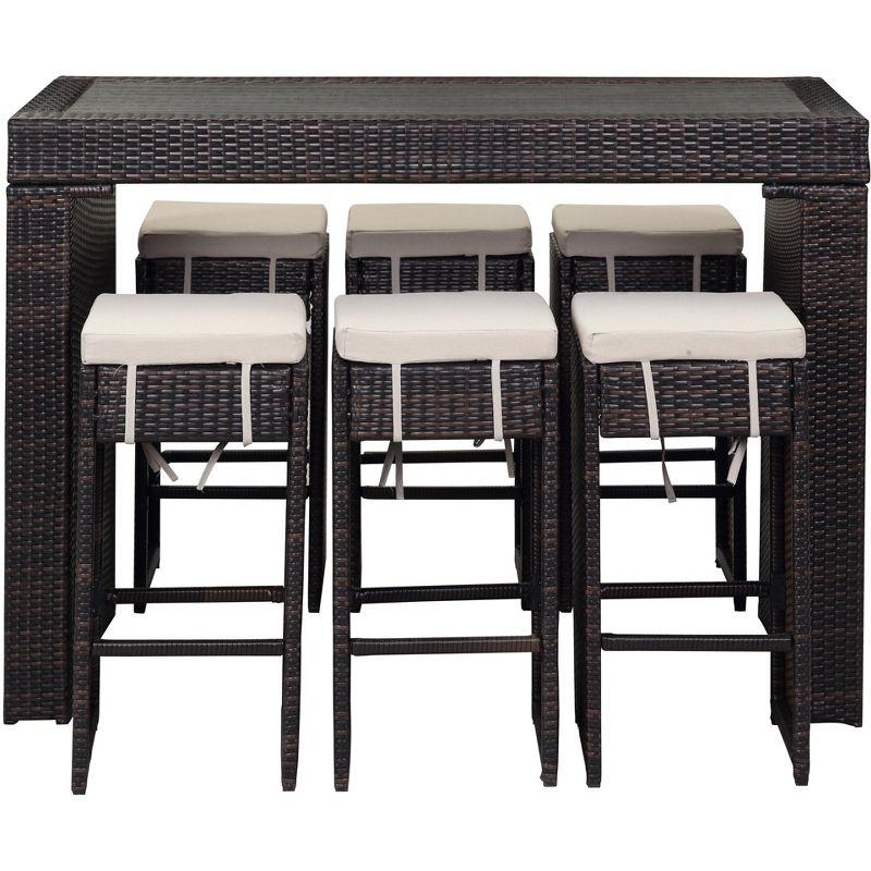 Sanders Outdoor Bar Set - Safavieh