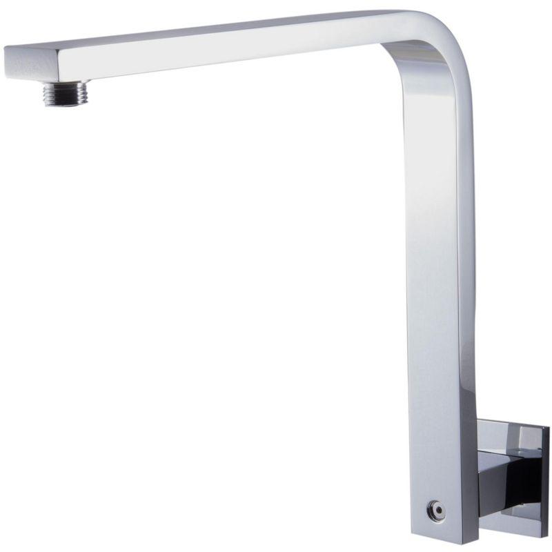 12" Square Raised Wall Mounted Shower Arm
